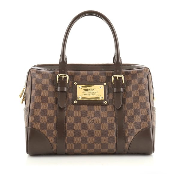 Louis Vuitton Handbags - Louis Vuitton Berkeley Damier Canvas w/ Gold Plate